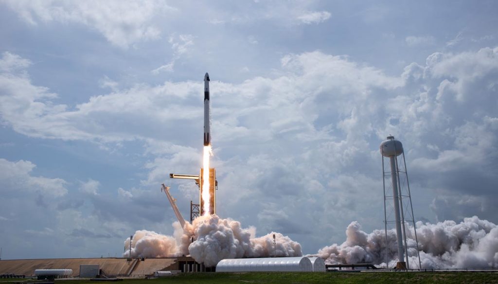 Elon Musk Starlink Satelliten Rakete